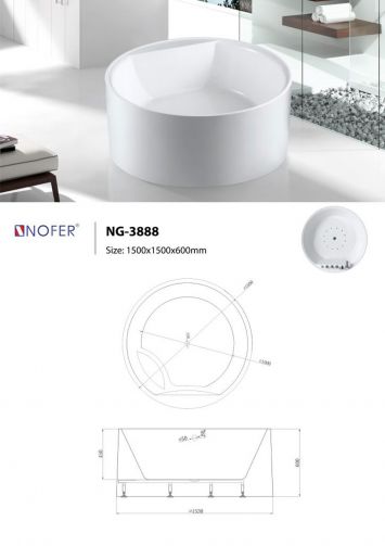 Bồn Tắm NOFER NG3888-PLUS