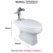 Bồn Cầu Đặt Sàn TOTO CW705ENJ-TV150NSV7J