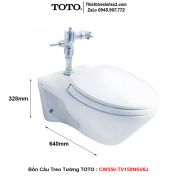 Bồn Cầu Treo Tường TOTO CW550-TV150NSV6J