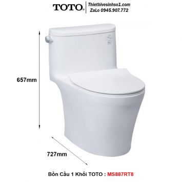 Bồn Cầu TOTO MS887RT8