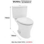 Bồn Cầu TOTO CS735DT3