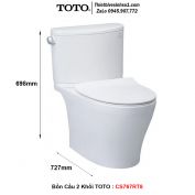 Bồn Cầu TOTO CS767RT8