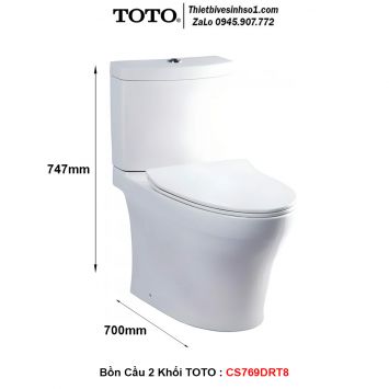 Bồn Cầu TOTO CS769DRT8