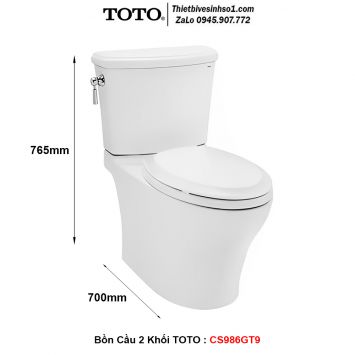 Bồn Cầu TOTO CS986GT9