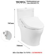 Bồn Cầu Điện Tử TOTO CS769DRW18