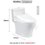 Bồn Cầu Điện Tử TOTO MS889CDRW15