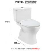 Bồn Cầu Nắp Rửa Cơ TOTO CS302DE2