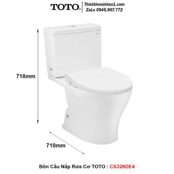 Bồn Cầu Nắp Rửa Cơ TOTO CS326DE4