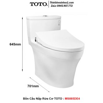 Bồn Cầu Nắp Rửa Cơ TOTO MS885DE4
