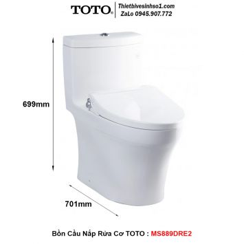 Bồn Cầu Nắp Rửa Cơ TOTO MS889DRE2