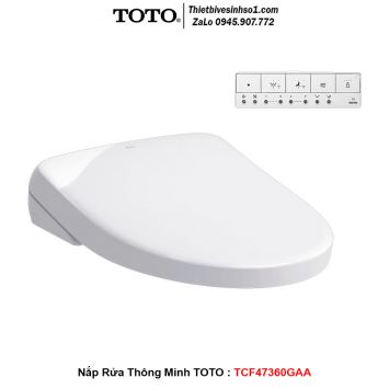 Nắp Bồn Cầu Thông Minh TOTO TCF47360GAA
