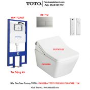 Bồn Cầu Treo Tường TOTO CW522EA-TCF797C2Z-WH172AAT-MB171M