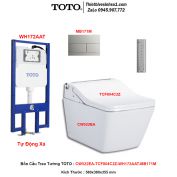 Bồn Cầu Treo Tường TOTO CW522EA-TCF804C2Z-WH172AAT-MB171M