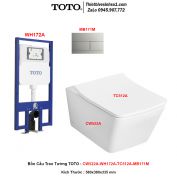 Bồn Cầu Treo Tường TOTO CW522A-WH172A-TC512A-MB171M