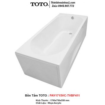Bồn Tắm TOTO PAY1715VC-TVBF411