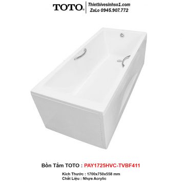 Bồn Tắm TOTO PAY1725HVC-TVBF411