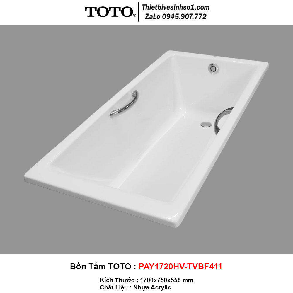 Bồn Tắm TOTO PAY1720HV-TVBF411