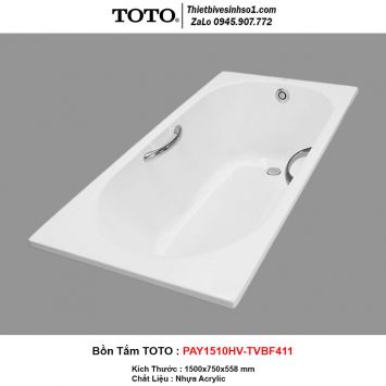 Bồn Tắm TOTO PAY1510HV-TVBF411