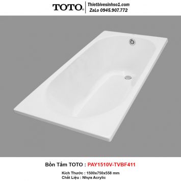 Bồn Tắm TOTO PAY1510V-TVBF411