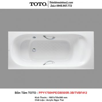 Bồn Tắm TOTO PPY1750HPE-DB505R-3B-TVBF412