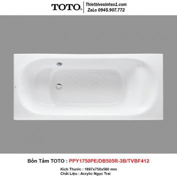 Bồn Tắm TOTO PPY1750PE-DB505R-3B-TVBF412