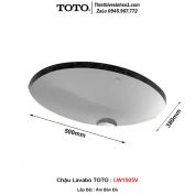 Chậu Lavabo TOTO LW1505V