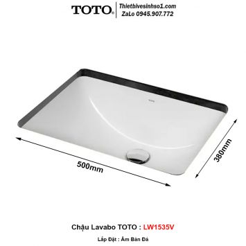 Chậu Lavabo TOTO LW1535V