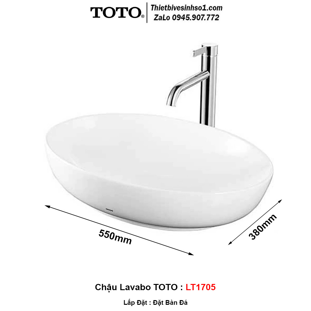 Chậu Lavabo TOTO LT1705