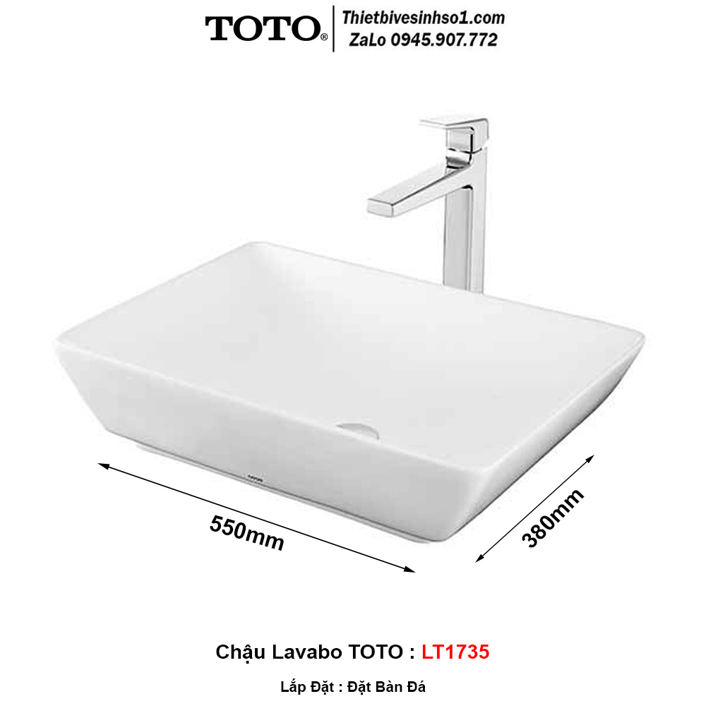 Chậu Lavabo TOTO LT1735