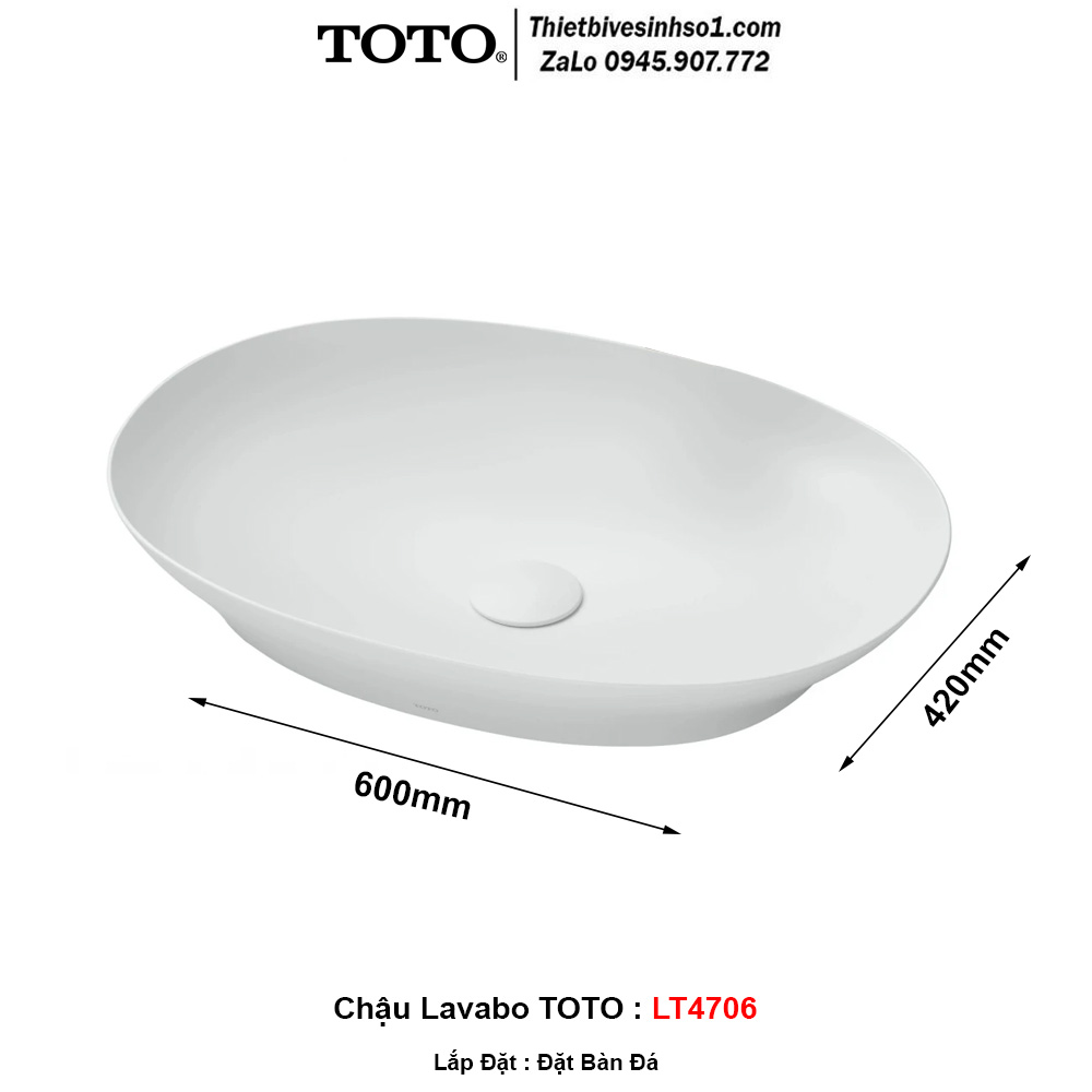 Chậu Lavabo TOTO LT4706
