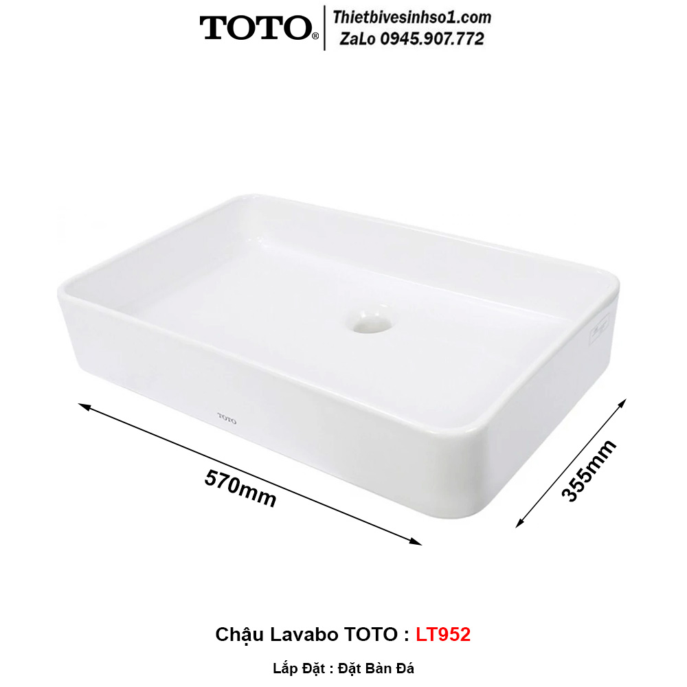 Chậu Lavabo TOTO LT952
