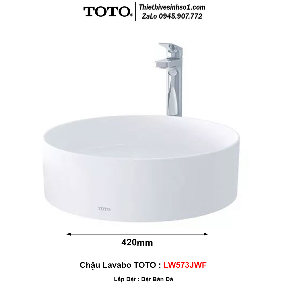 Chậu Lavabo TOTO LW573JWF