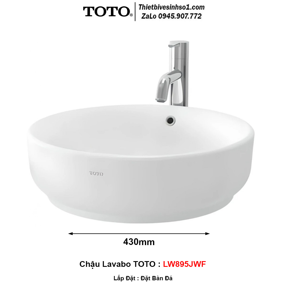Chậu Lavabo TOTO LW895JWF