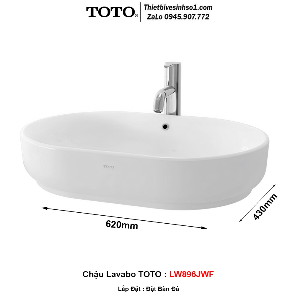 Chậu Lavabo TOTO LW896JWF