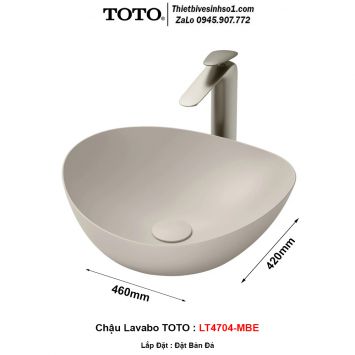 Chậu Lavabo TOTO LT4704-MBE