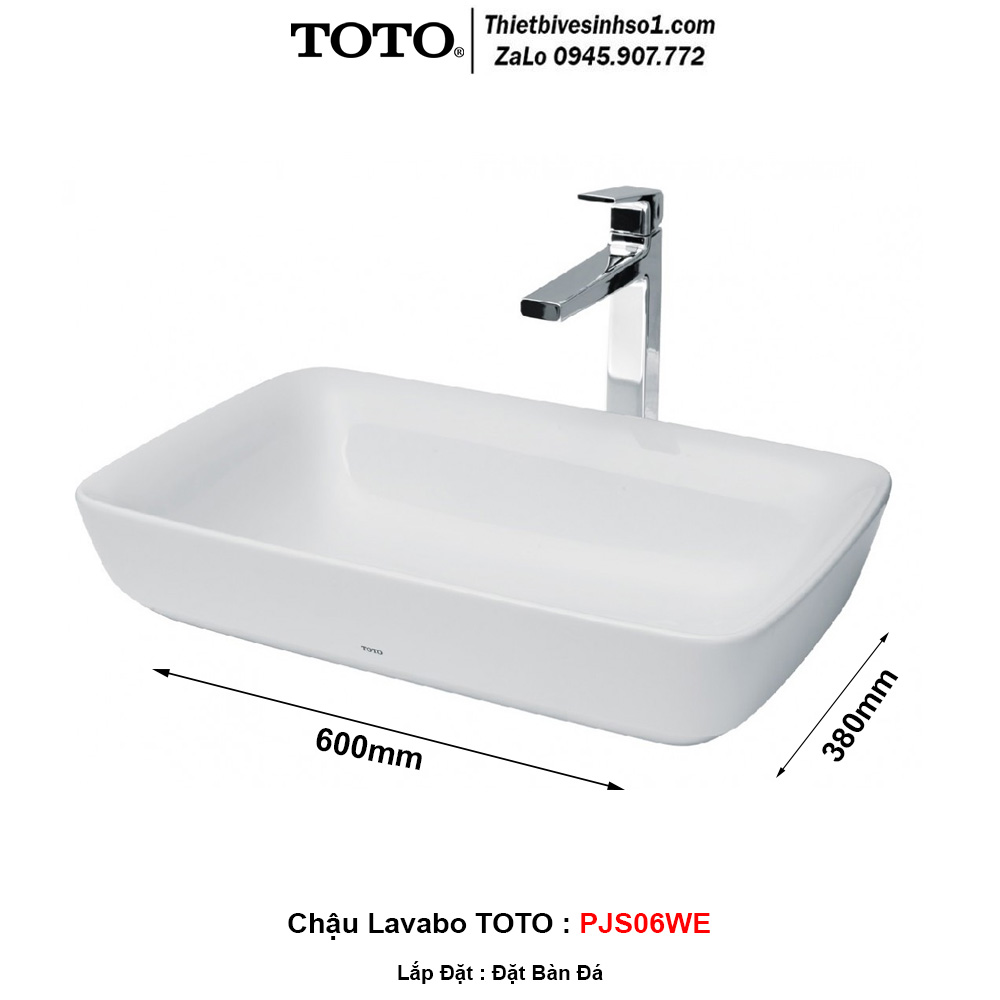 Chậu Lavabo TOTO PJS06WE
