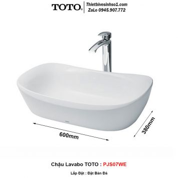 Chậu Lavabo TOTO PJS07WE
