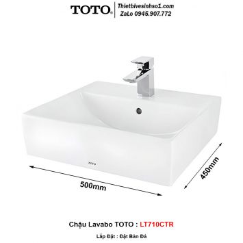 Chậu Lavabo TOTO LT710CTR
