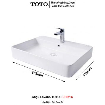 Chậu Lavabo TOTO LT951C