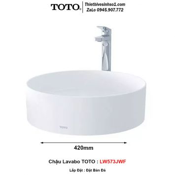 Chậu Lavabo TOTO LW573JWF