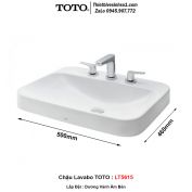 Chậu Lavabo TOTO LT5615