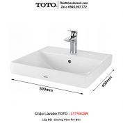 Chậu Lavabo TOTO LT710CSR