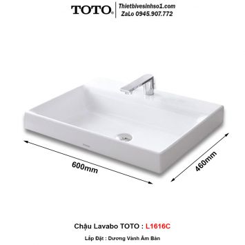 Chậu Lavabo TOTO L1616C