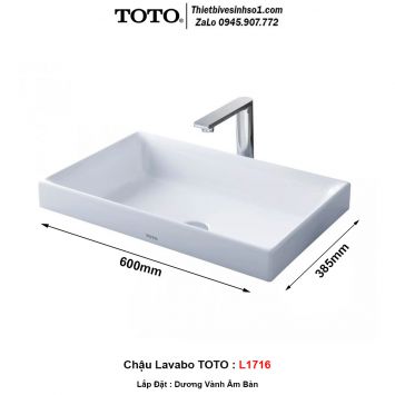 Chậu Lavabo TOTO L1716