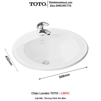 Chậu Lavabo TOTO L501C