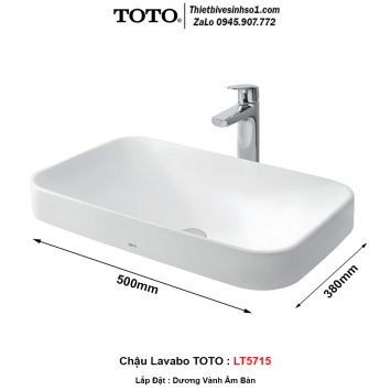 Chậu Lavabo TOTO LT5715