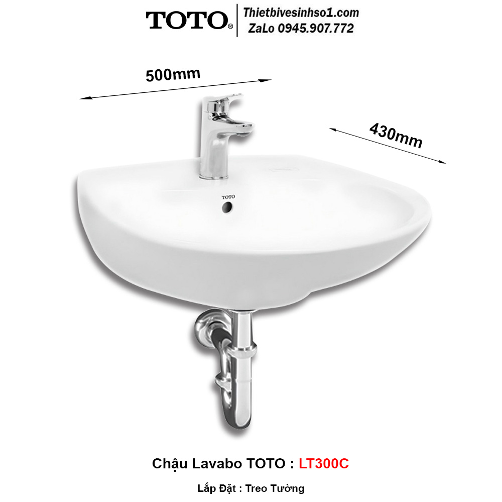Chậu Lavabo TOTO LT300C
