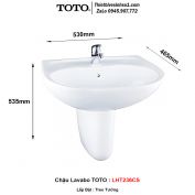 Chậu Lavabo TOTO LHT236CS