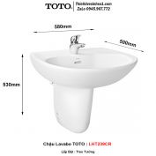 Chậu Lavabo TOTO LHT239CR