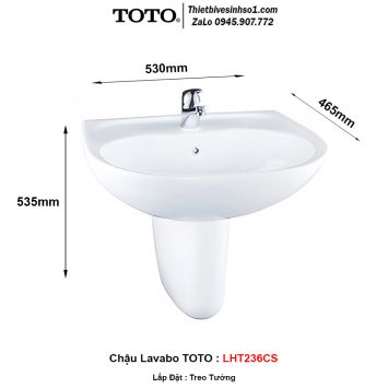 Chậu Lavabo TOTO LHT236CS